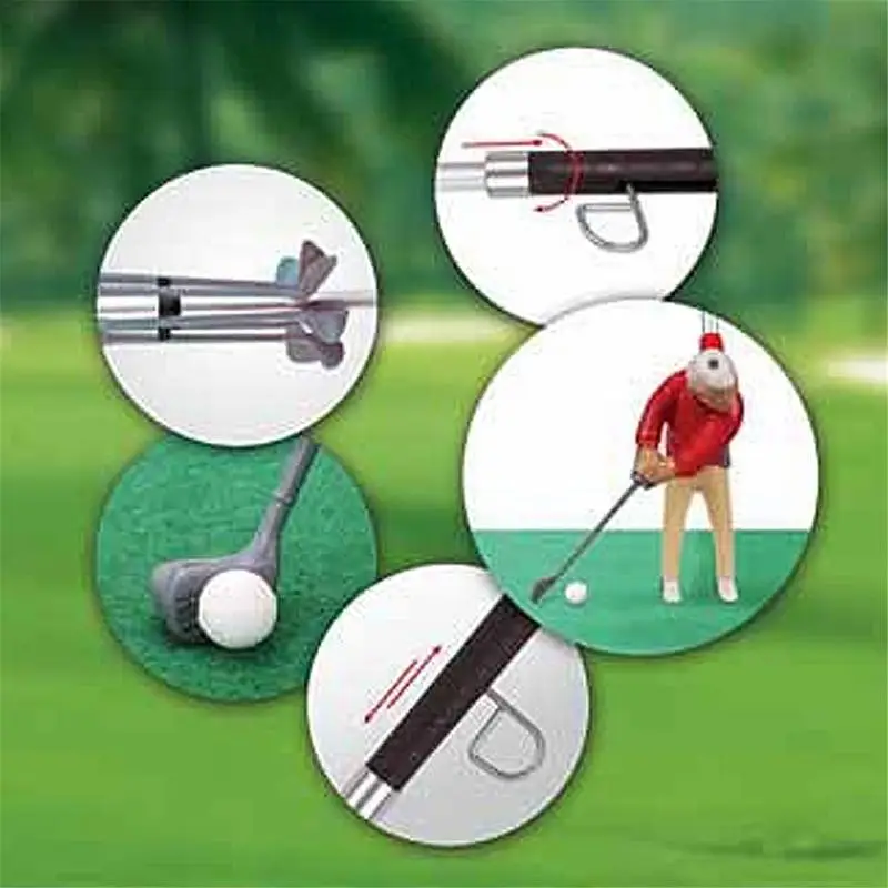 Mini Golf Professional Practice Set Golf Ball Sport Set Children's Toy Golf Club Practice Ball Sports Indoor Games Golf Training image 2