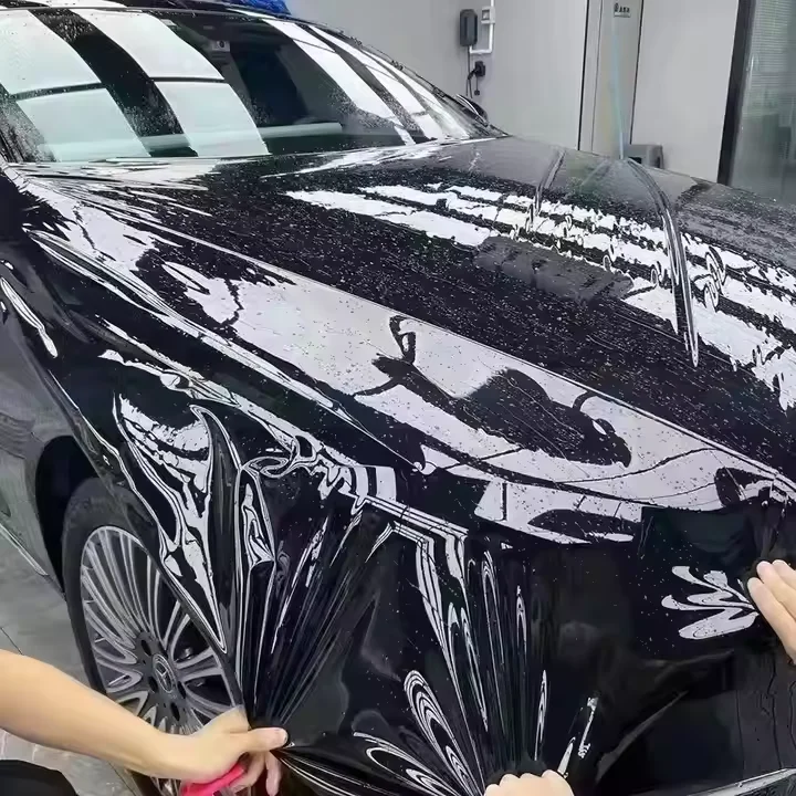 

Samurai Black TPU Matte Frosted PPF Car Paint Protective Film Factory Wholesale Invisible Body Stickers Car Coat