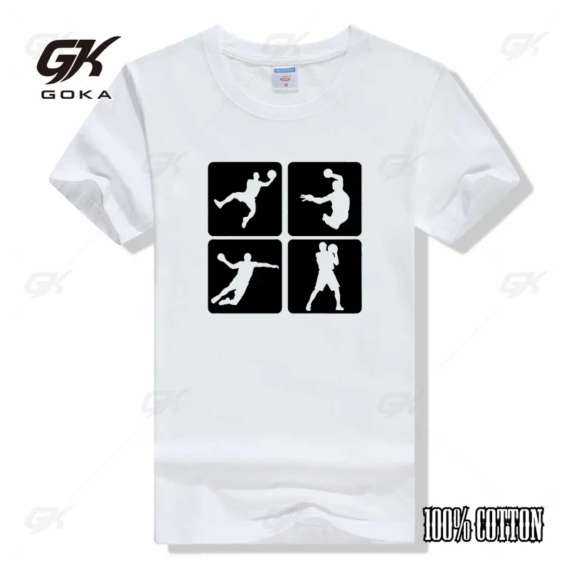 Funny Handball Player T Shirts Graphic Cotton Streetwear Short Sleeve Birthday Gifts Summer casual Style clothing