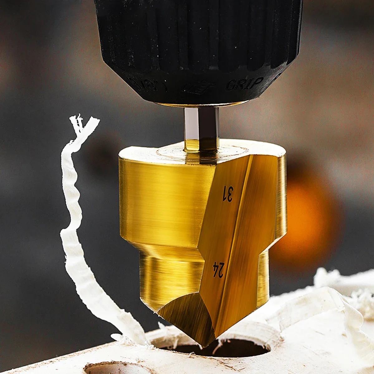 Juego de brocas de vástago hexagonal de cambio rápido, brocas de metal recubiertas de titanio para agujeros de varios tamaños, taladro profesional para agujeros PPR