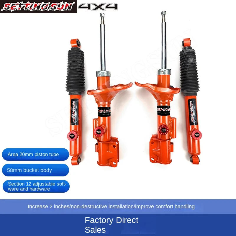 For  PAJERO Io/PININ/SHOGUN Lift 0 To 4-inch Shock Absorber