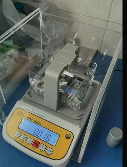 High Precision Precious Metal Density Tester Gold Silver Jade Authenticity Identification Detector Metal Density Analyzer