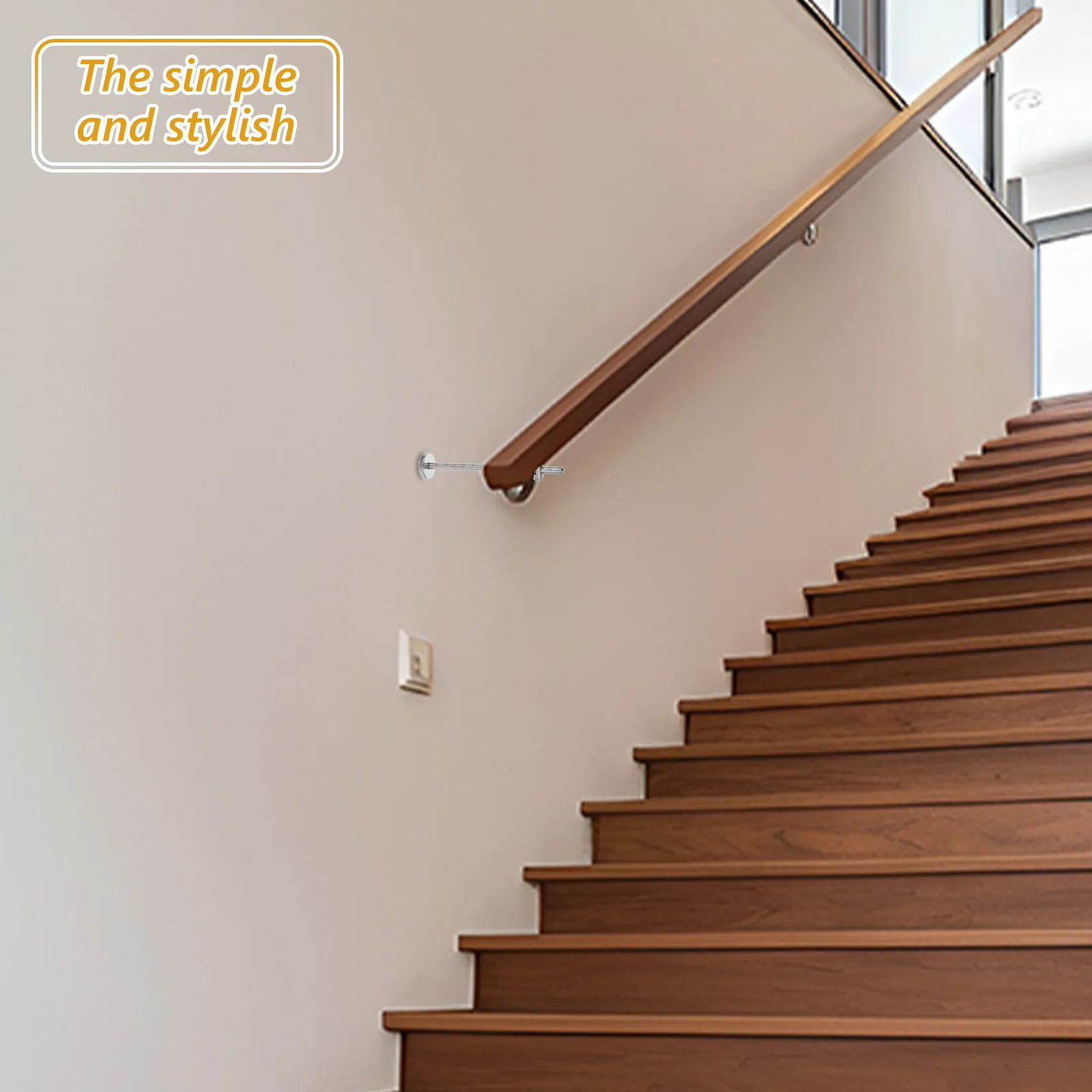 

Кронштейн для поручней из нержавеющей стали, регулируемый настенный держатель для лестничных перил, для использования внутри и снаружи помещений, для коридоров, система опоры для балюстрад