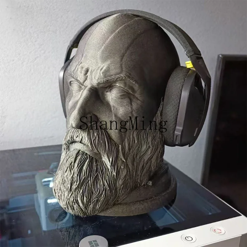 

CL avatar statue earphone holder headset hanger desktop creative 3D printing ornament