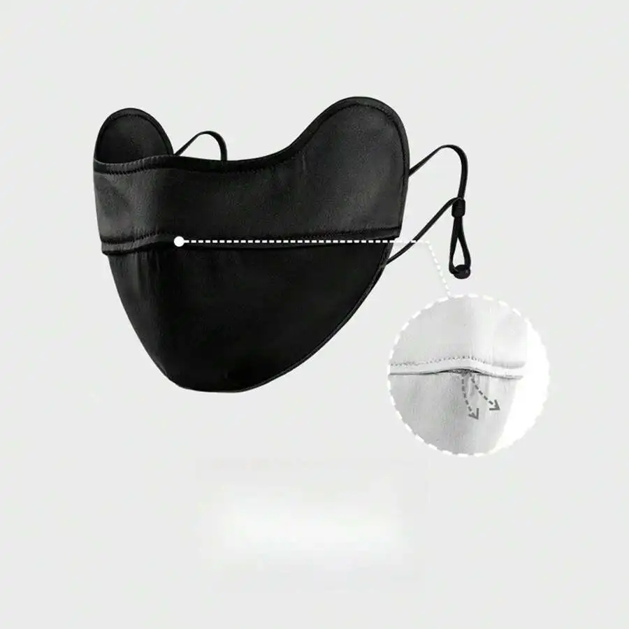 

Breathable UV Protection Sunshade Face Mask For Women Summer Outdoor Use