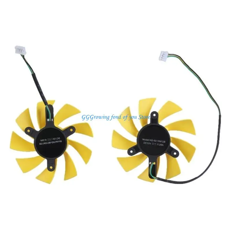 

H9EB GPU Cooling Fan For GTX750Ti Graphics Card Heatsink Stability for Intensived Use