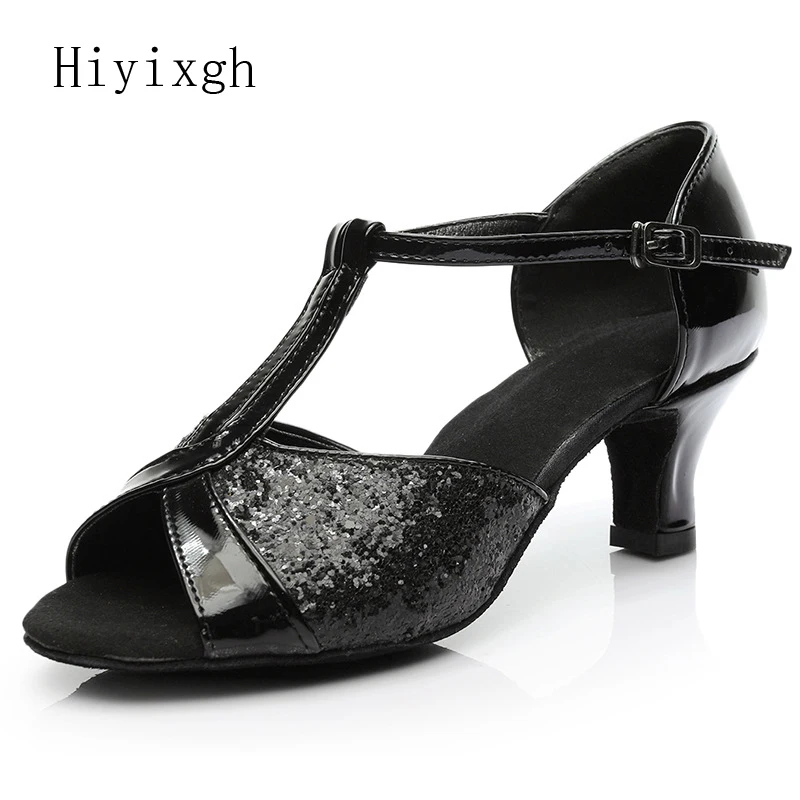 Hot Sale Ballroom Latin Dance Shoes Women/Girls Tango heeled 7cm / 5cm Sales Silver Gold Black Brown Colors Wholesale