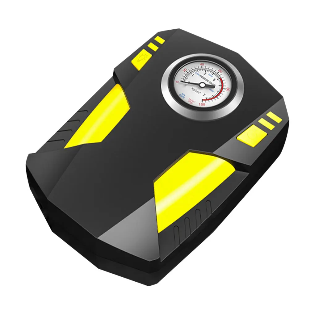 

Портативный надувной насос — легкий в использовании и долговечный аксессуар для накачивания автомобильных шин, мощный автомобильный насос для накачивания шин