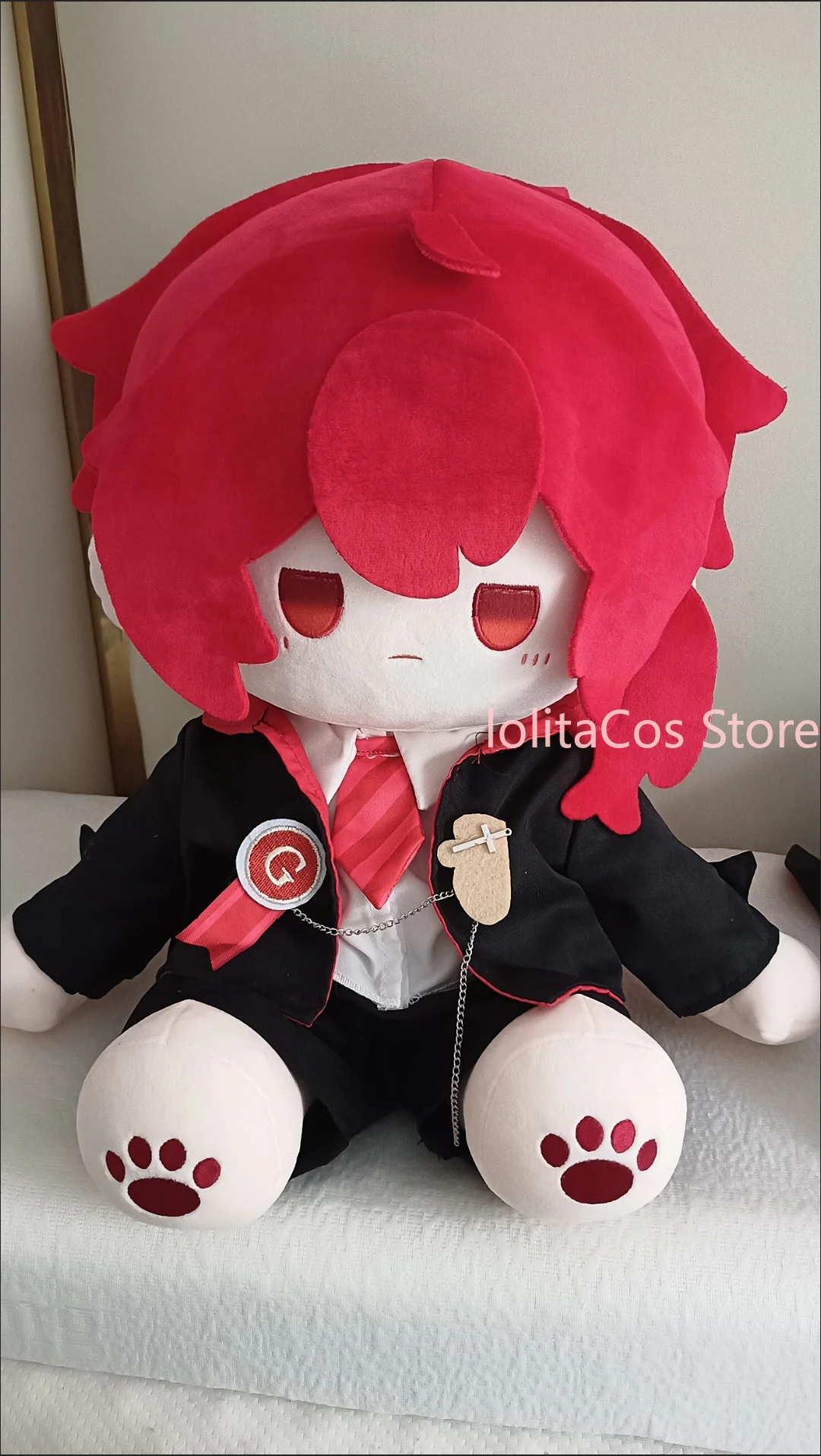 40 cm Genshin Impact Diluc Ani - Plush Doll Anime incelemesi ve fiyatı