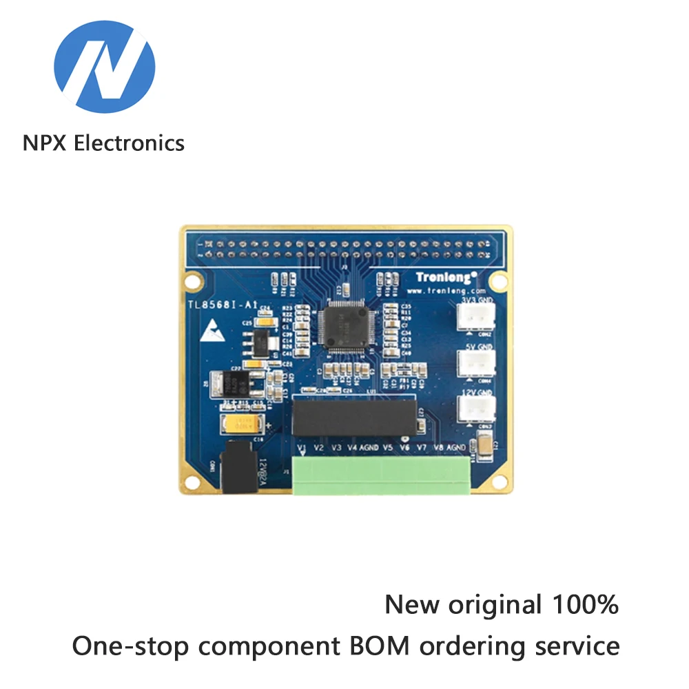 

ADS8568 module - 8-channel ADC with 510KSPS - Accompanied by AM5708 C6748 development board