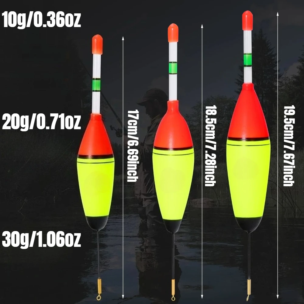 Flotadores Bobber EVA para pesca vertical con gran flotabilidad - imagen 5