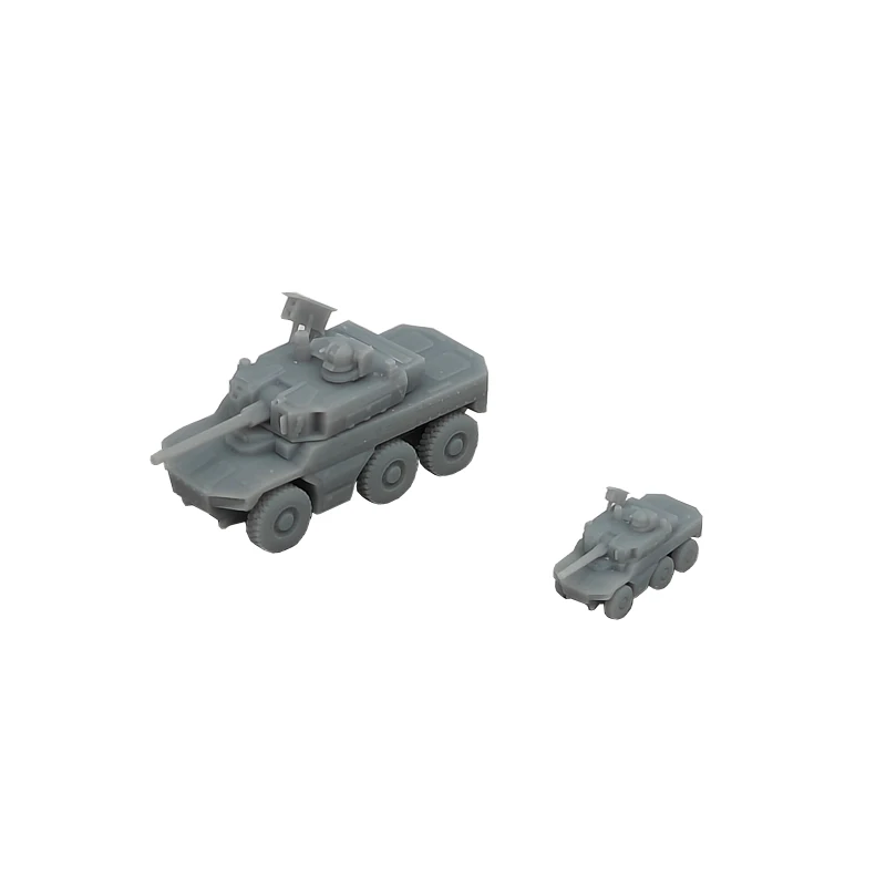 

Модель военного танка Jaguar EBRC 1/700 350, 5 шт., длина 1,14/2,27 см