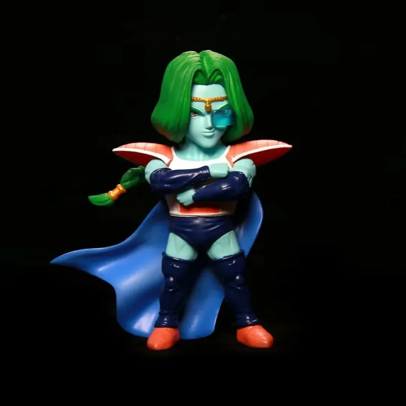 18cm siedem Dragon Ball Film Anime kreskówka słodkie figurki Zarbon ozdoby na biurko PVC rzeźba kolekcja modeli zabawka prezent