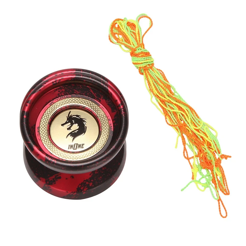 

Professional Alloy Magic Yo-Yo Metal Anti-Fall Sleep King Fancy Yoyo Ball Children's Classic Toy Gift