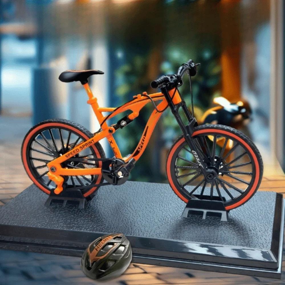 Simulation alliage Mini vélo modèle Collection coloré Simulation métal vélo Mini Miniature vélo cadeaux