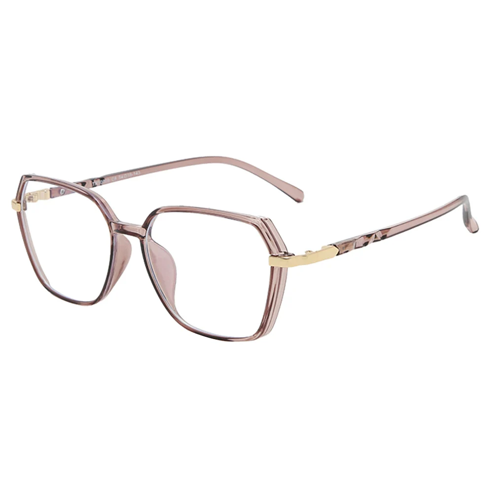 

Light Glasses Eyeglasses for Men Women Brown Party Adults Computer Lightweight Durable Fits Long Use Non Slip