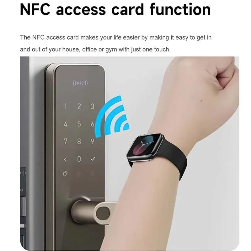 2025 moda Smartwatch serie 10 para hombre mujer NFC IP68 reloj inteligente aplicación GPS seguimiento llamada telefónica para Xiaomi Iphone 16 17 Huawei