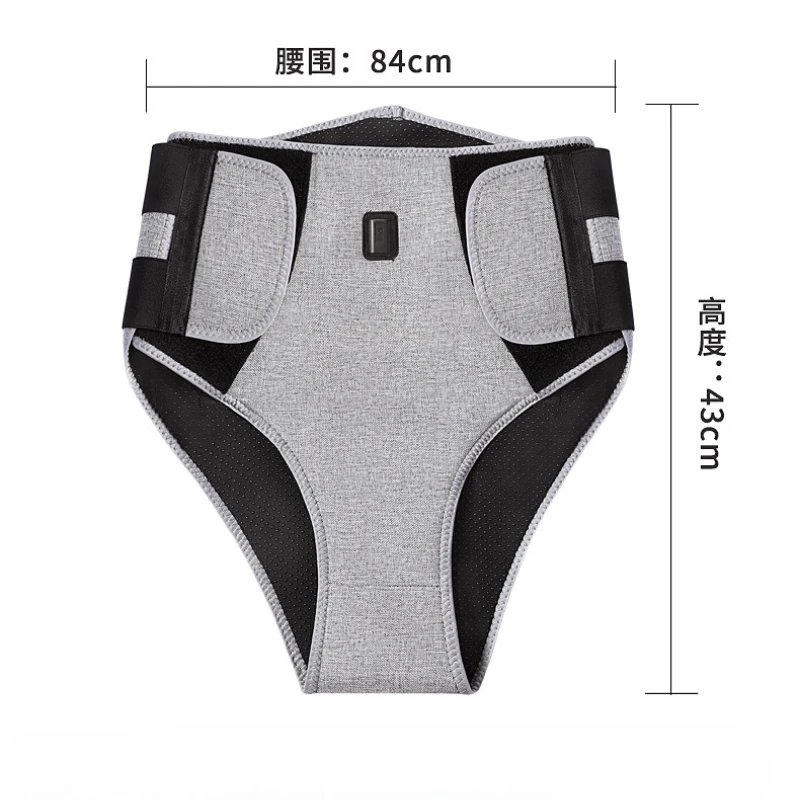 Red Light Heated Women's Underwear with Abdominal Massager Relieves Abdominal Pain Cold Uterus Menstrual Cramp Warm Support Belt