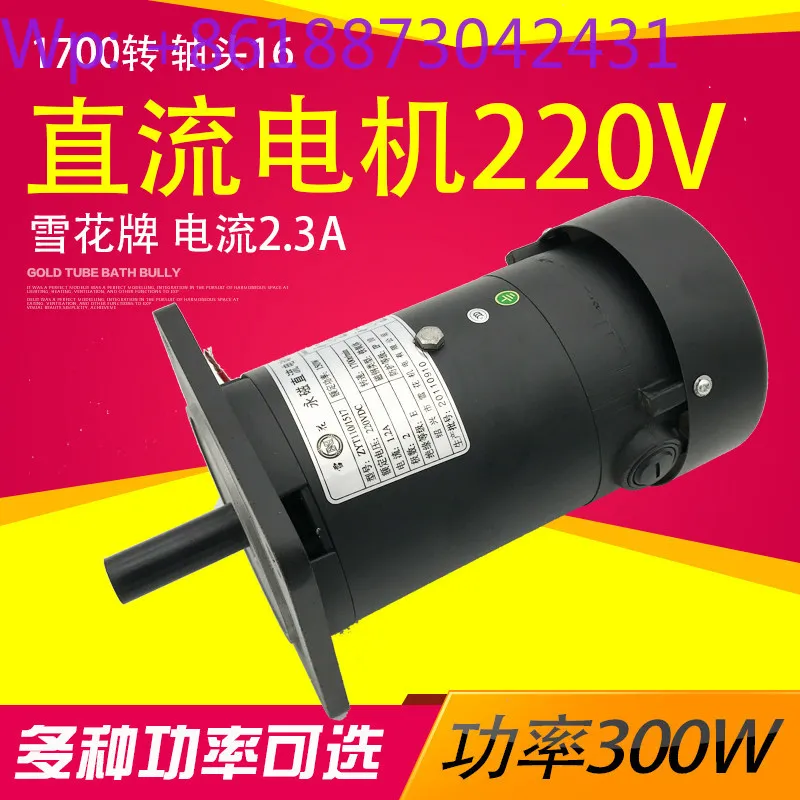 ZYT110 permanent magnet DC motor motor, 220V high-power 300W horizontal feeding, discharging, bag-making machine