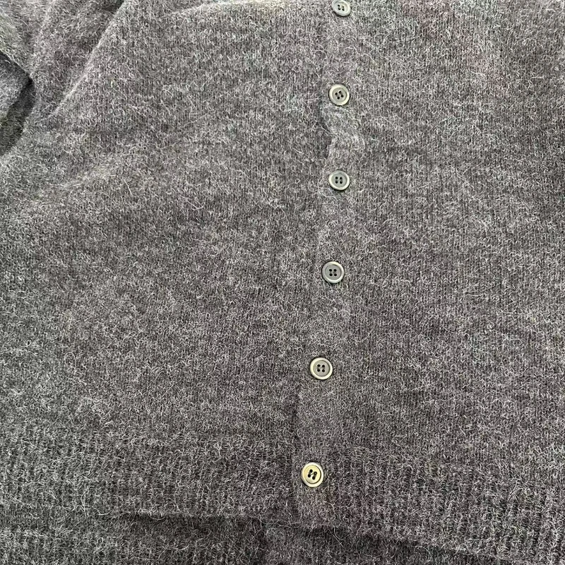 High Street Our Legacy Men Comfortable Sweater Male Casual Sweaters Man Fashion Cardigan Men's Clothing