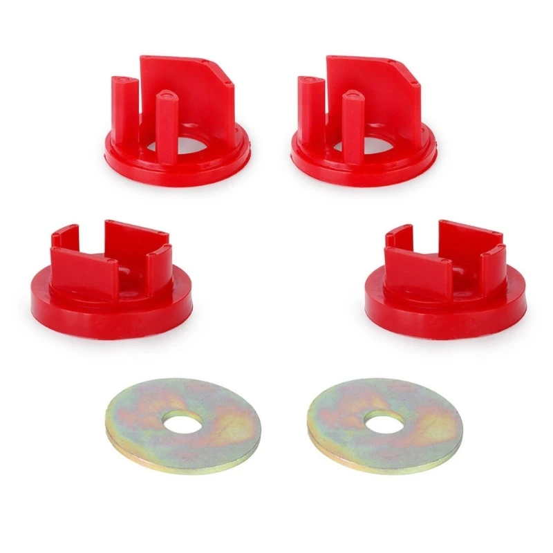 Rear Differential Mounting Insert Bushing set Polyurethane Bushing Set Vehicle Spare Part Simple Install for 08-14 Car