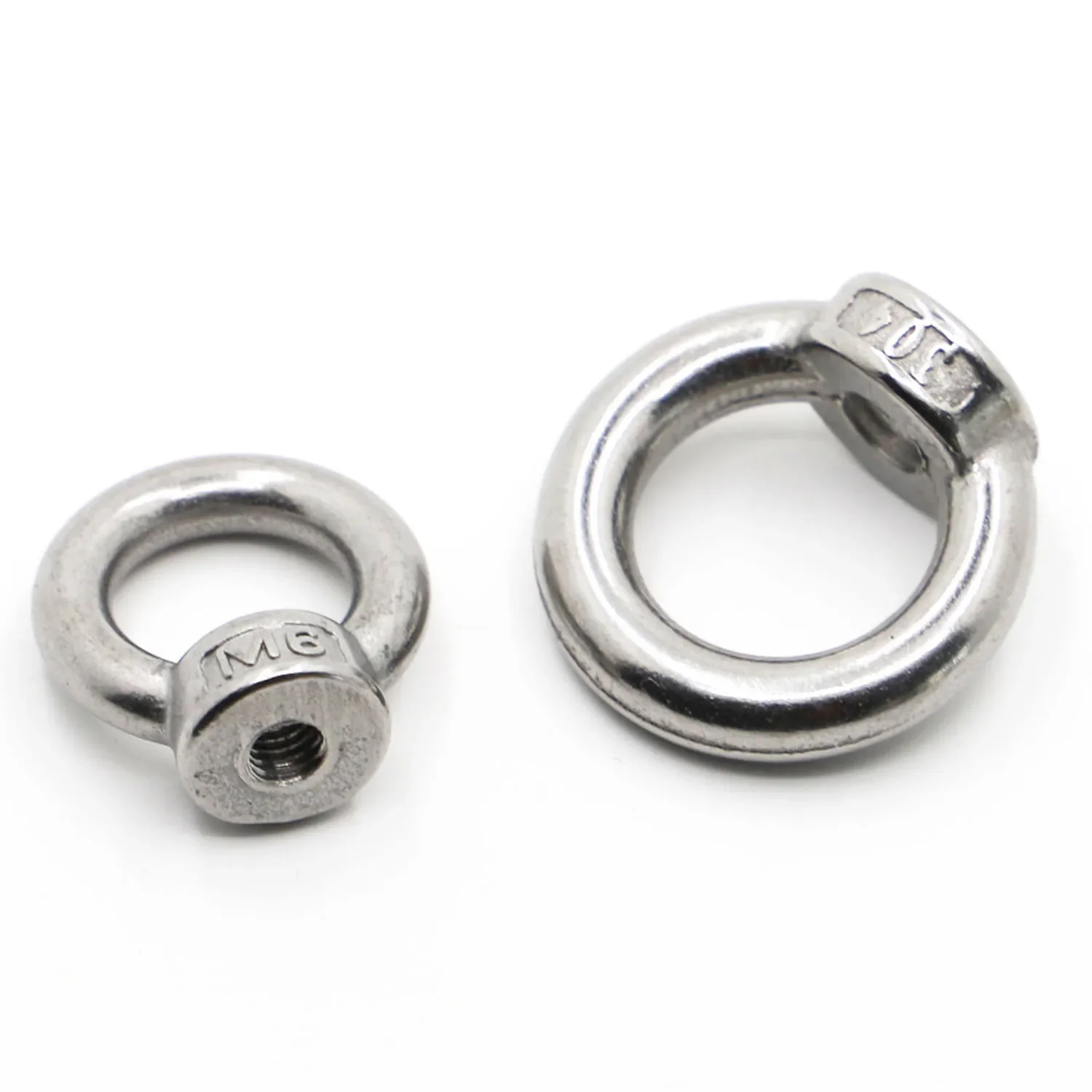 M3 M4 M5 M6 M8 M10 M12 304 Stainless Steel Marine Lifting Eye Nut Ring Nut Thread DIN582