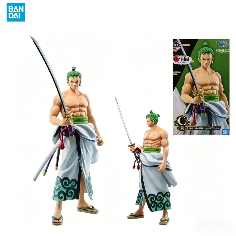 

В НАЛИЧИИ: Оригинальная фигурка Bandai Ichiban Kuji One Piece Wano Country Roronoa Zoro Zorojuro, приз C, Masterlise Expiece