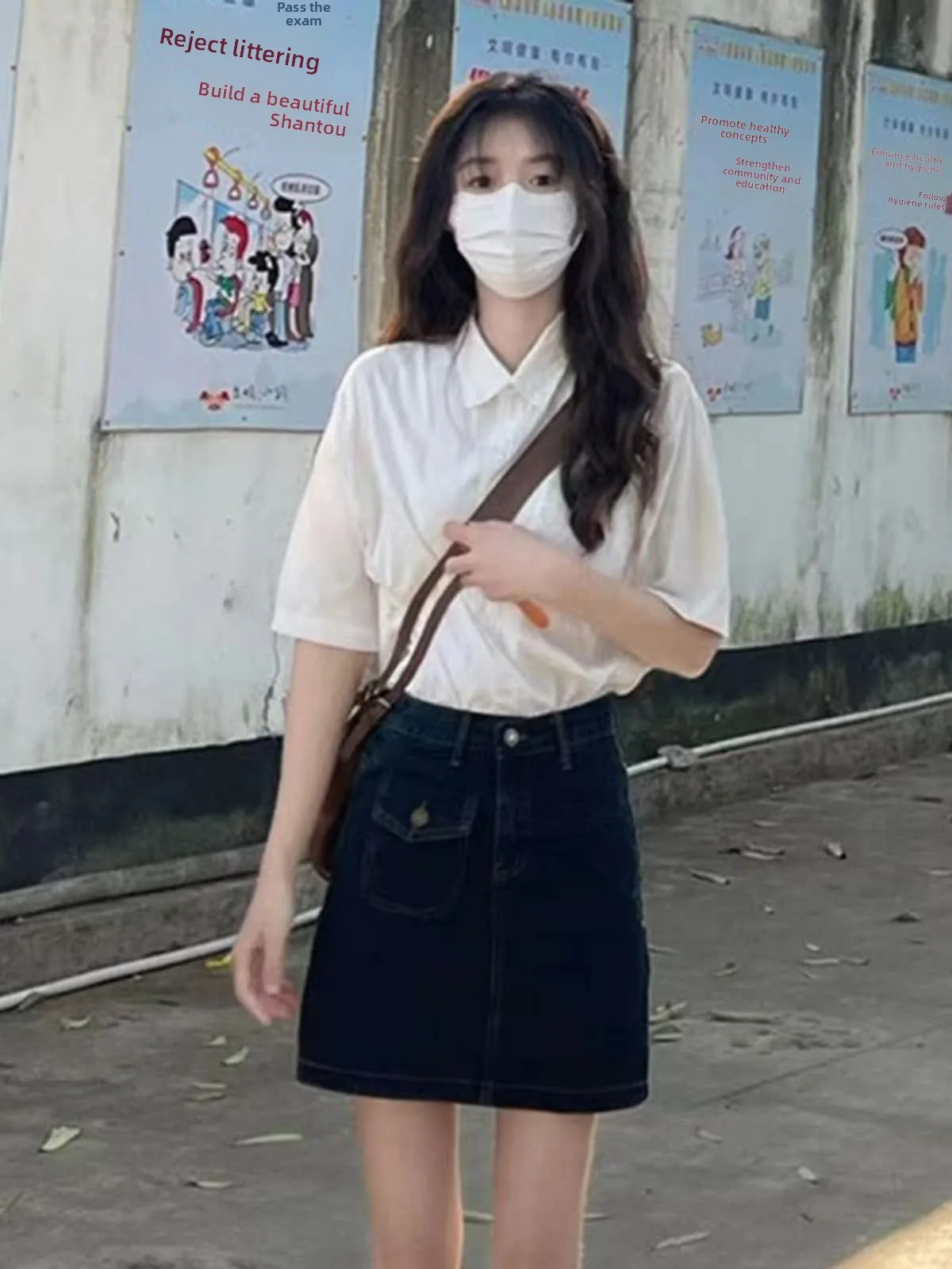 

Женская летняя тонкая новая свободная рубашка-блузка универсального стиля с воротником, коротким рукавом и прямым кроем, для ношения как под одежду, так и поверх нее