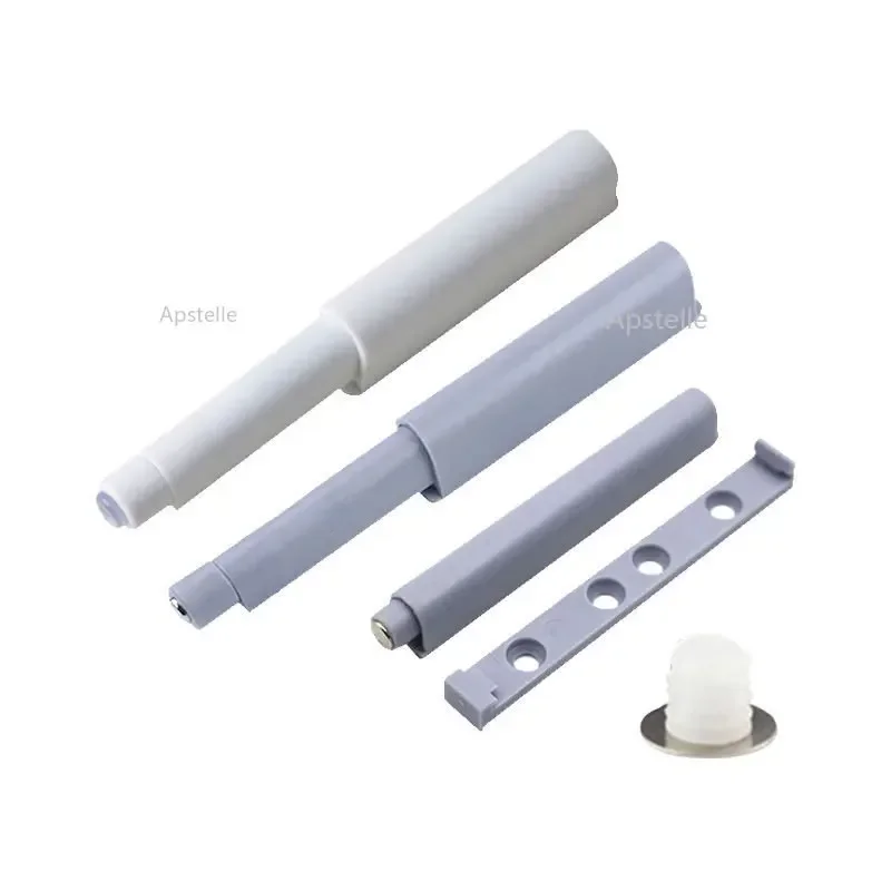 1pcs/System Plastic Damper Buffer for Cabinets Door Drawer Furniture Hinges Catch Soft Quiet Set Push To Open Closer Hardware