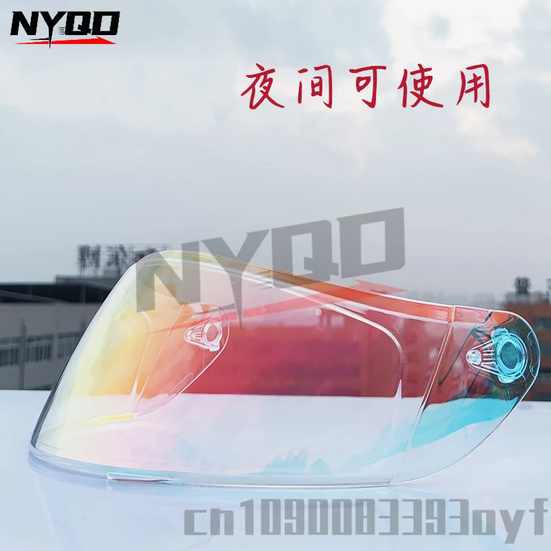 ORZ helm Full Face 991, Aksesoris helm penglihatan malam bahan PC lensa PC