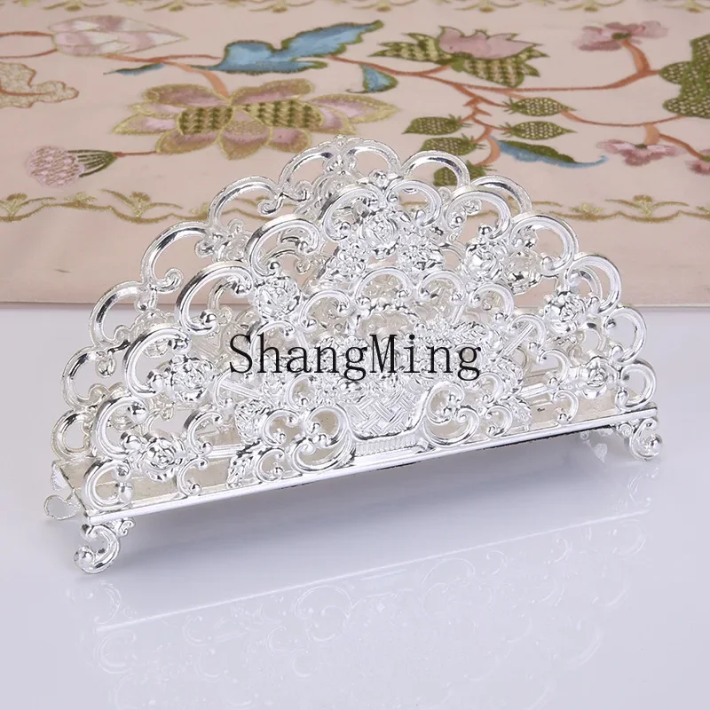 

CL restaurant dining table tissue holder high-grade zinc alloy three-dimensional simple retro western restaurant tissue holder