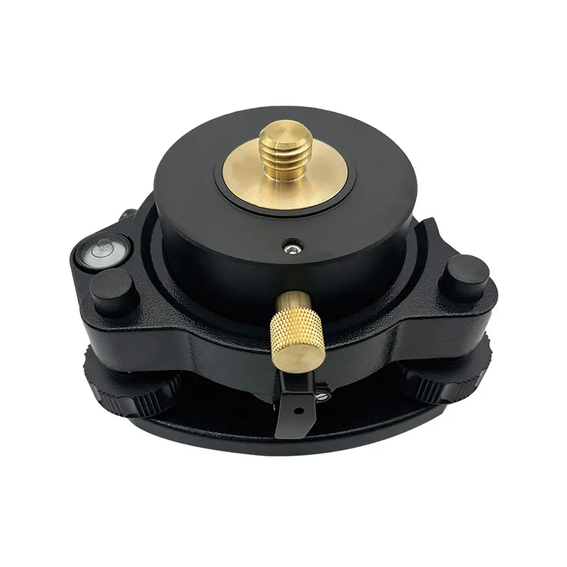 Black Three-Jaw Tribrach T5 Fixed Adapter 5/8