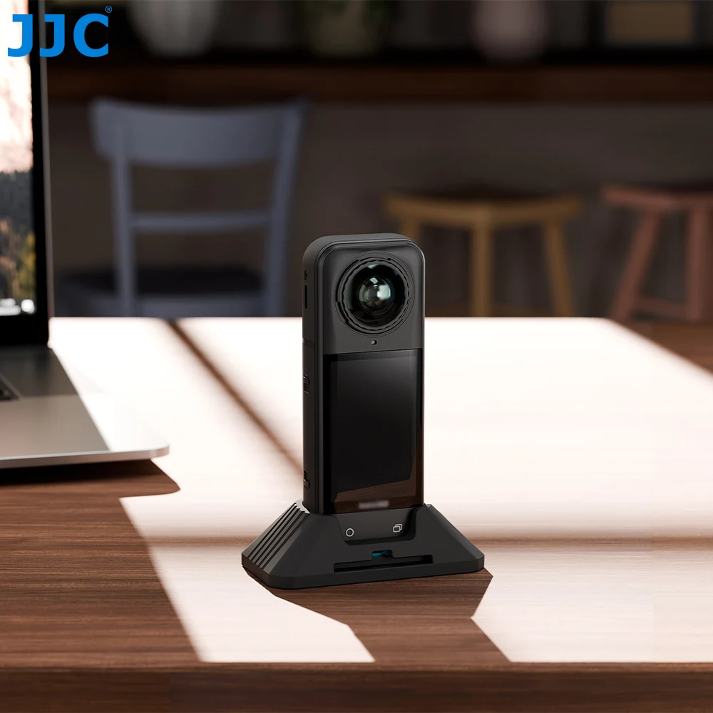 Силиконовое нескользящее настольное крепление JJC для Insta360 X5 X4, подставка для зарядки, аксессуары Insta360 X5 X4