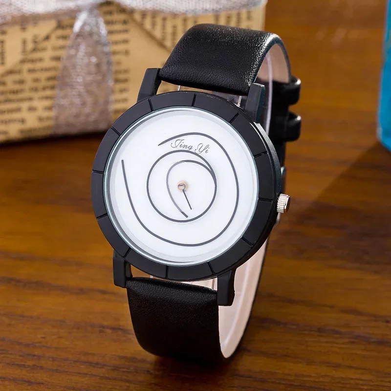 Concetto giovanile orologio creativo minimalista senza senso studenti maschi e femmine personalità semplice orologio di tendenza della moda reloj