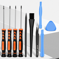 10 in 1 Mobile Phone Repair Tools Spudger Pry Opening Tool Screwdriver Set for iPhone X XR XSMAX 8 7 6S 11 12 13 14 Hand Tools