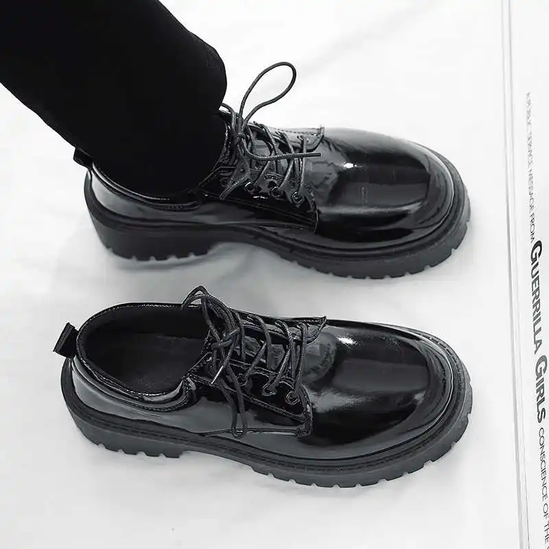 

Итальянская винтажная мужская обувь на блочном каблуке, тренировочная мужская повседневная повседневная летняя обувь, мужские кроссовки, спортивные мужские кроссовки высшего качества