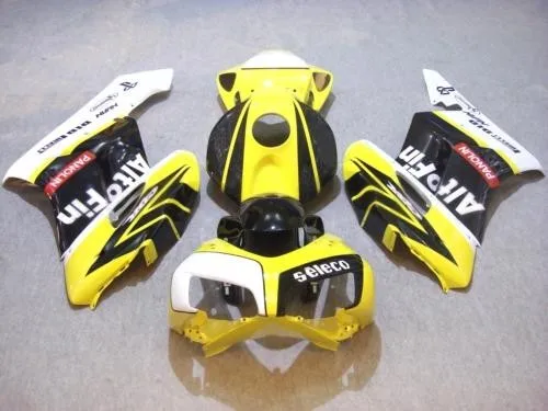 H-Injection molding fairing kit for Honda CBR1000RR 04 05 Yellow black fairings set CBR1000RR 2004 2005