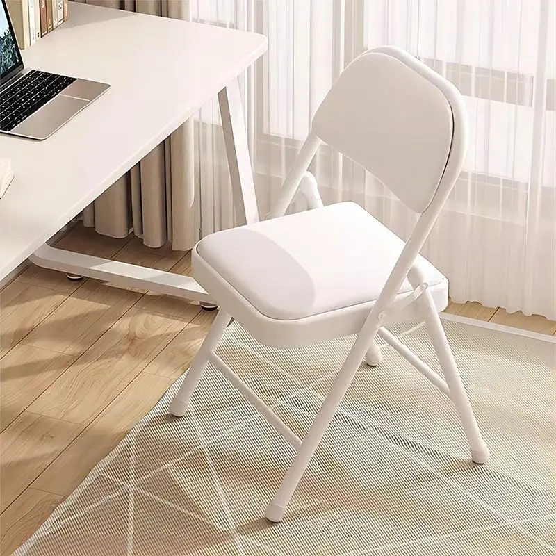 #Folding Executive Staff Chair Backrest For Office Home Computer Student Dormitory Conference Use Comfortable Durable