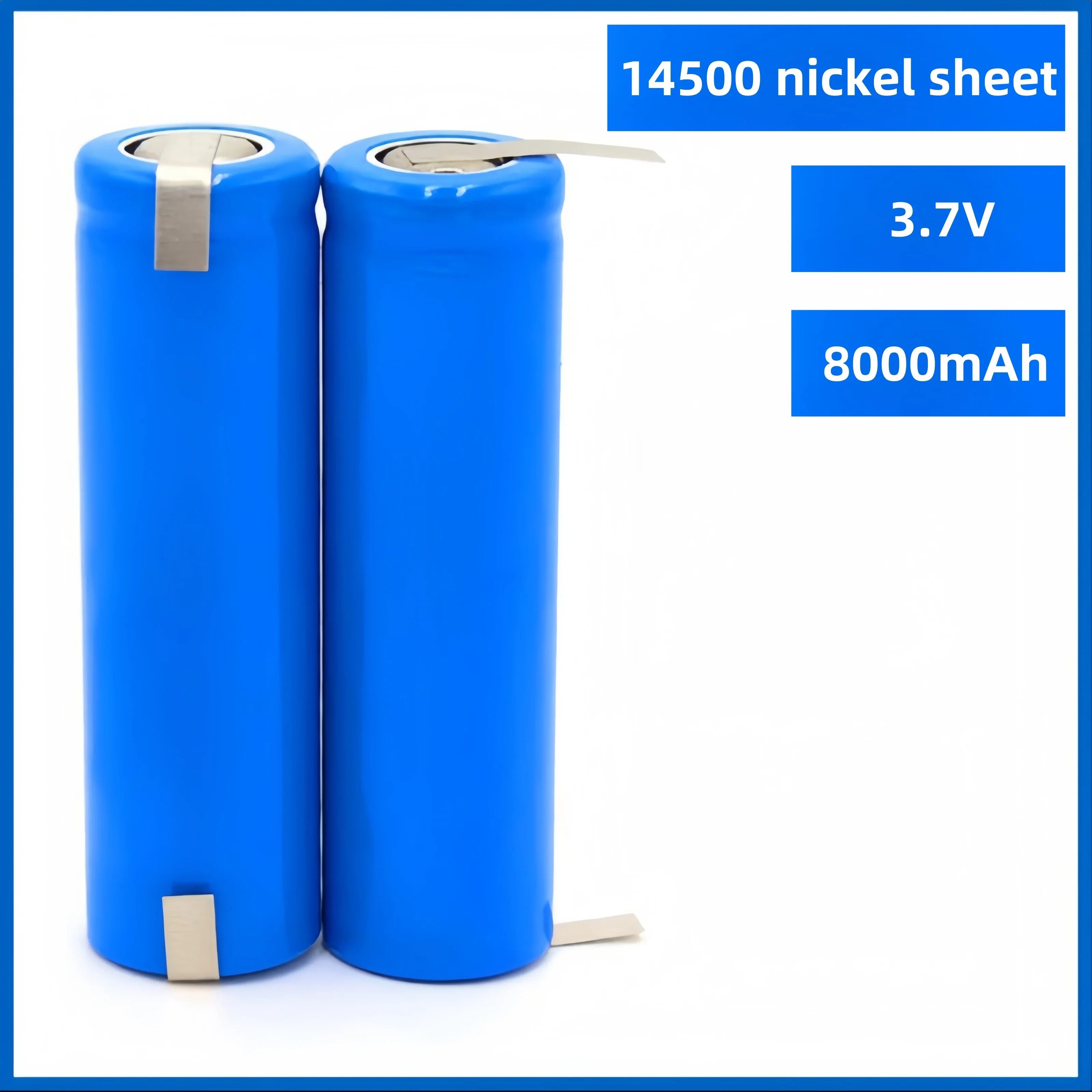 14500 lithium battery 3.7V 800mAh suitable for JJRC C2 D828 remote control car battery toy accessories shaver + nickel sheet