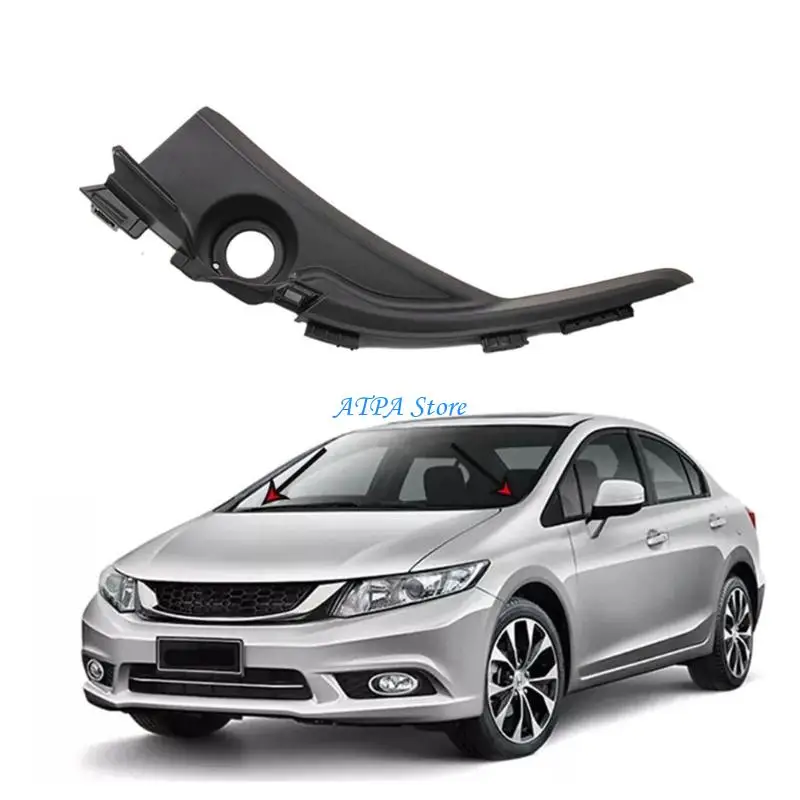 U13C Side Trim Cover Lid Windshield Wrap Corner Trim for 9th 74220-TR0-A00 5