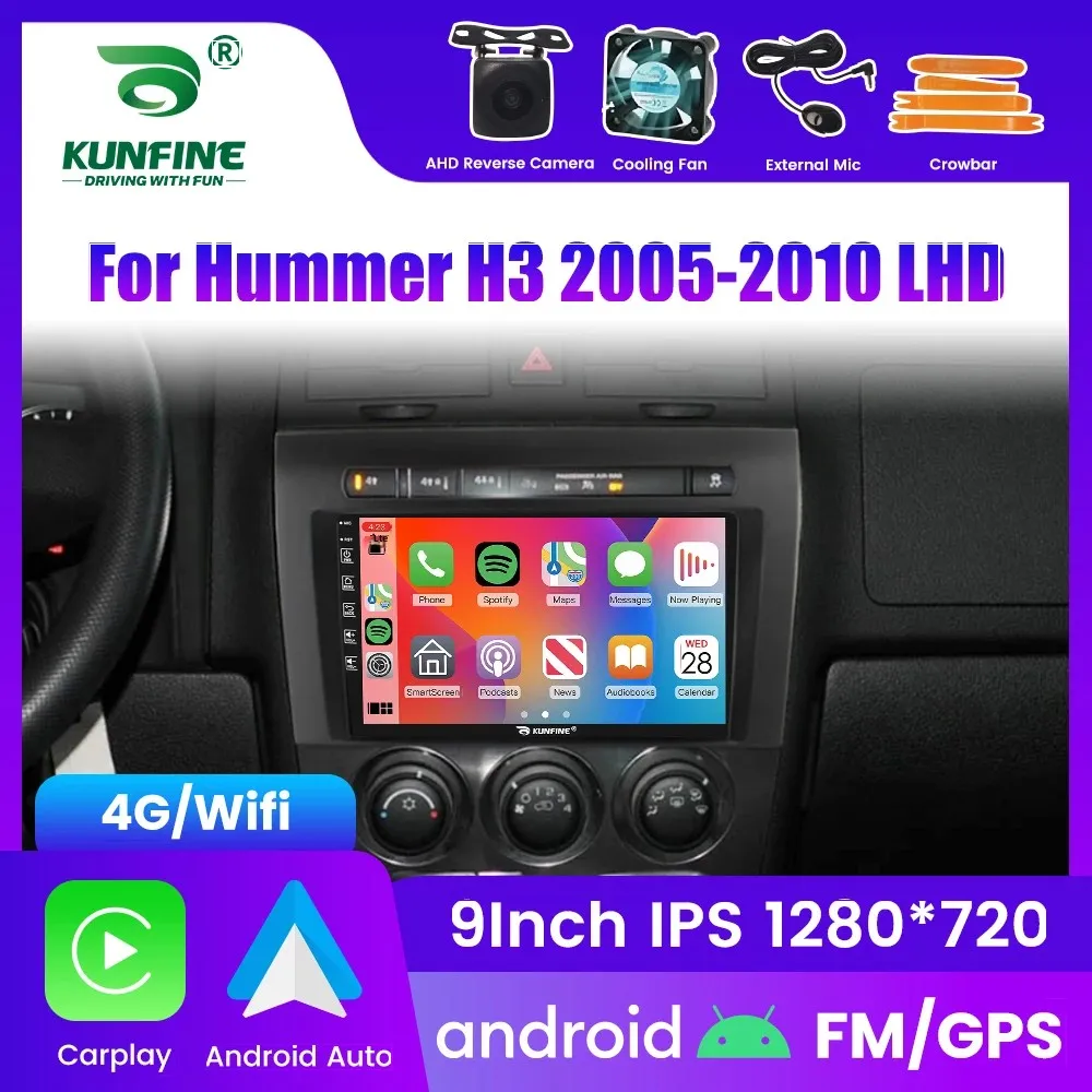

2Din Android автомобильный радиоприемник для Hummer H3 2005-2010 мультимедийный видеоплеер GPS-навигация стерео аудио головное устройство Carplay 4G