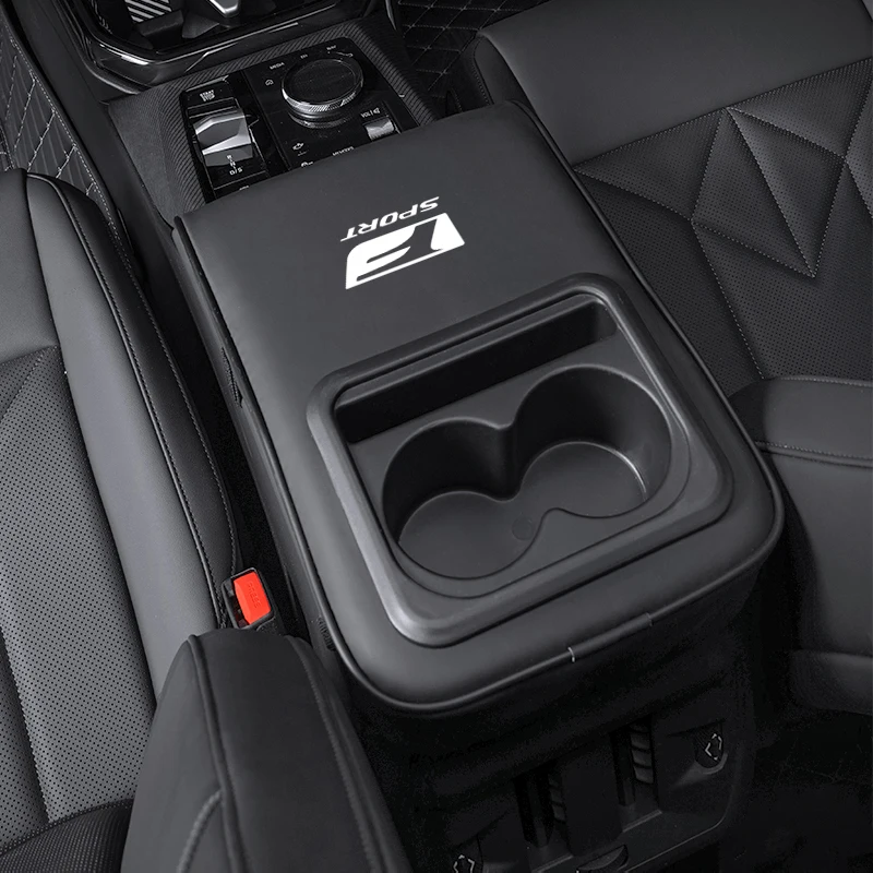 مسند ذراع السيارة صندوق وسادة جلدية وسادة ناعمة مع حامل الكأس لكزس F-SPORT ES RX NX LS UX LM LX GX IS300 RX350 LS500 LX600 NX260