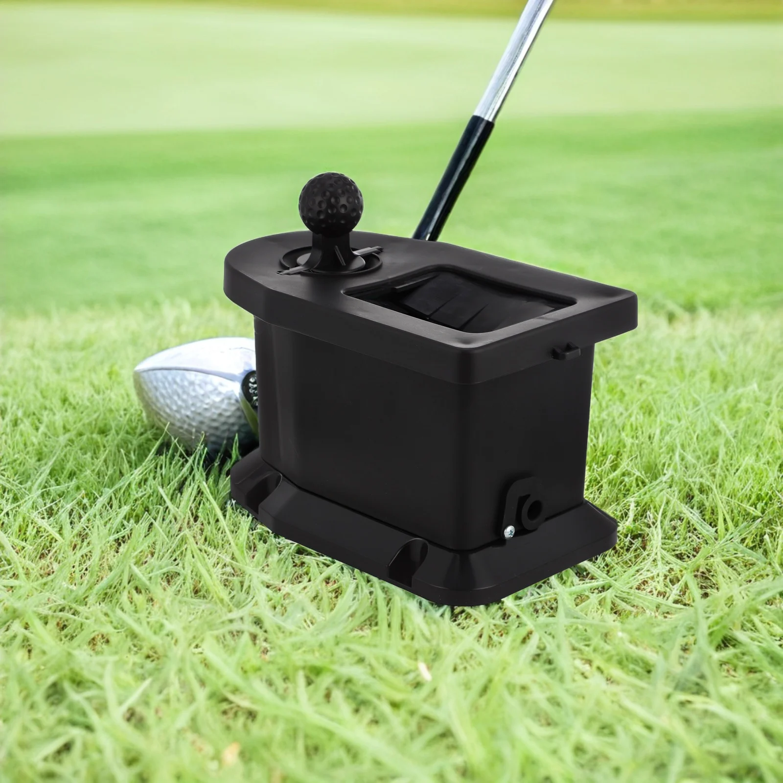 2-In-1 Portable Golf Cleaner Brush For Club Head Ball Washing Manual Operated Efficient Golf Accessories Cart
