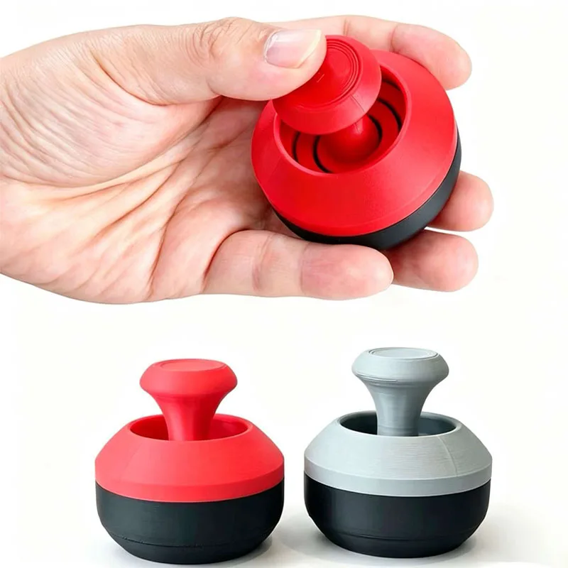 Thumb Rocker Fidget Clicker 3D Printed Rotating Joystick Controller ADHD Quiet Focus Anxiety Stress Relief Toys Fun Gadgets
