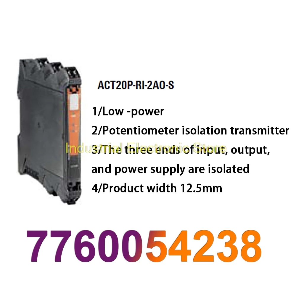 New Potentiometer Isolation Signal Transmitter ACT20P-RI-2AO-S  