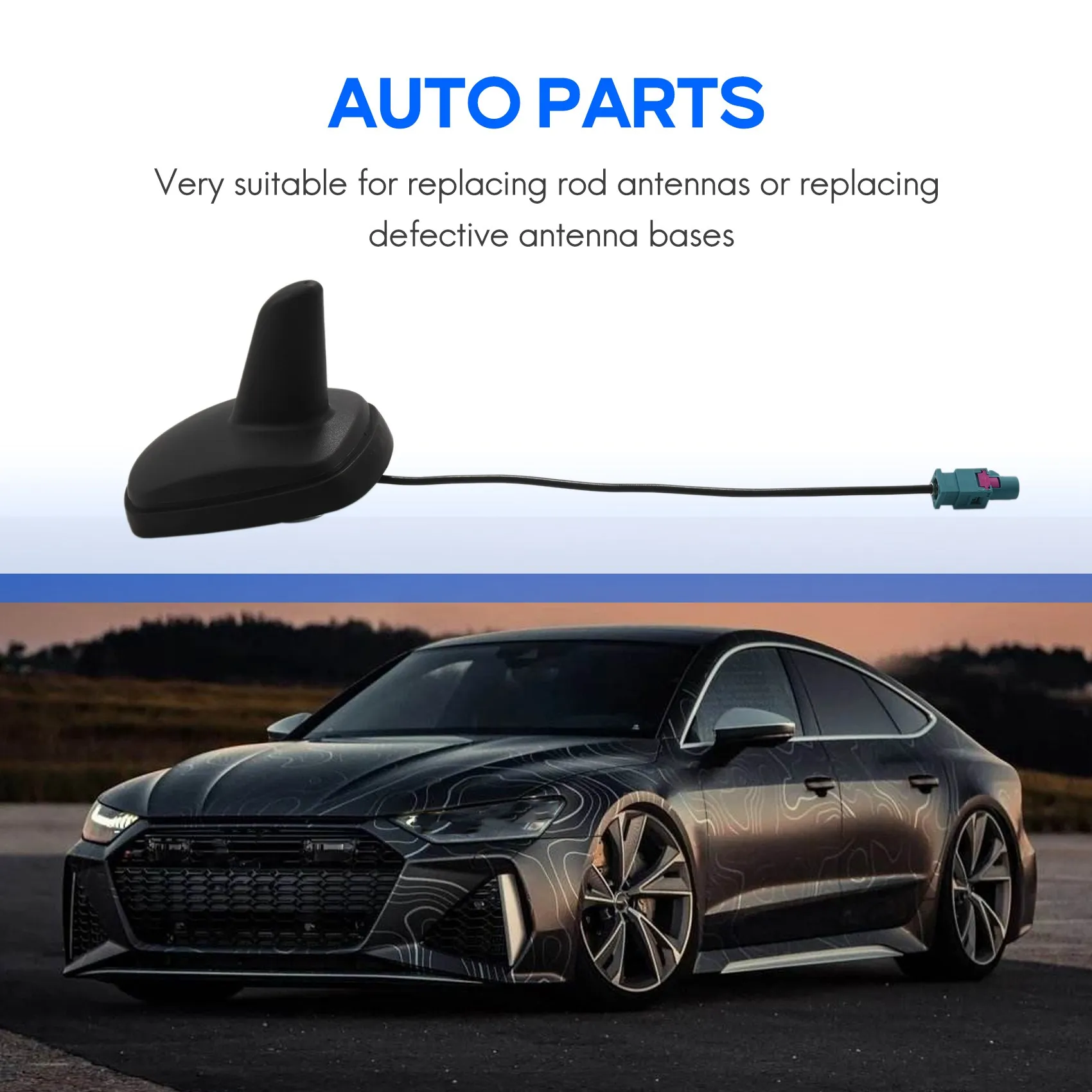 Antenna For Golf 5 6 P at for TIGUAN Touran T5 Roof Antenna Shark Fakra