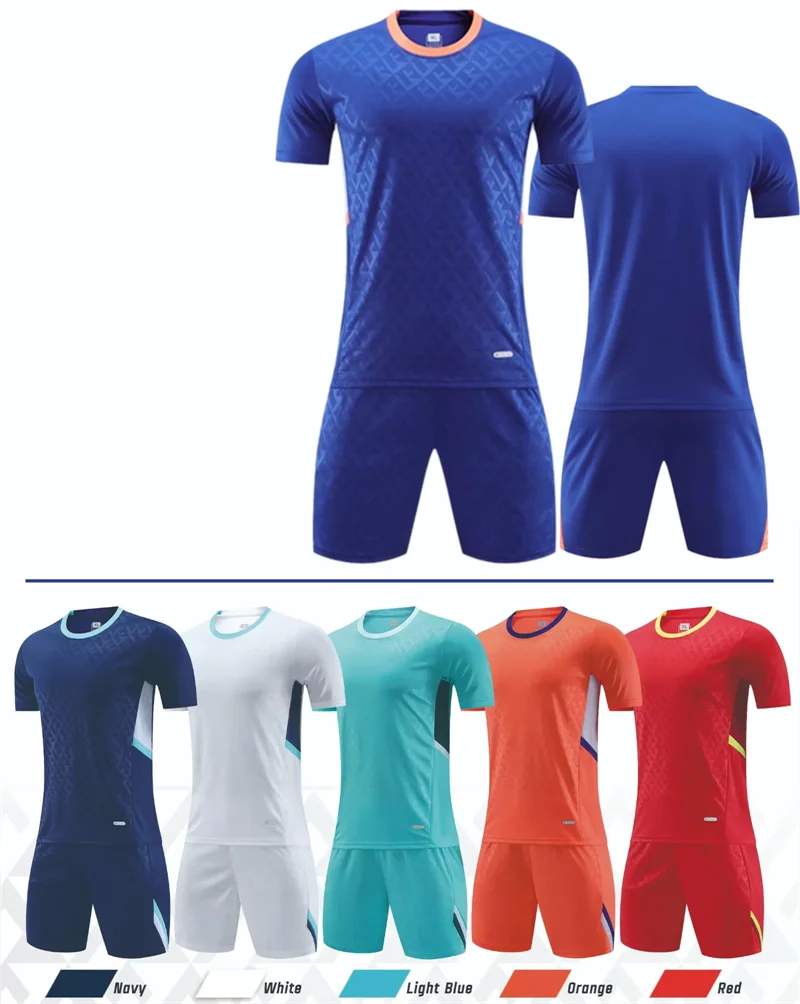 

Customized Kids Football Jerseys Quick Drying Breathable Sports Soccer Suits Professional Original Design Youth Sportswear