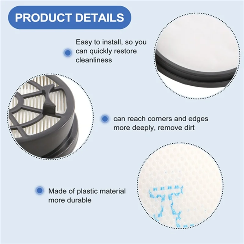 

N11R Filter With Cleaning Brush For Rowenta Swift Power Cyclonic RO2932EA RO2933EA RO2957EA RO2981EA RO2910EA RO2913EA