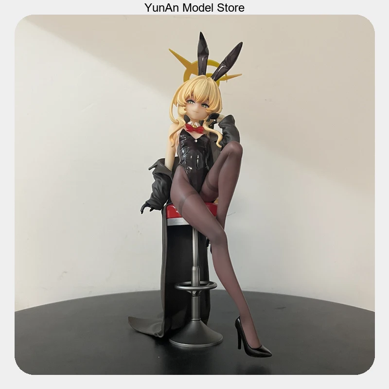 

22cm Niyaniya Professor Bunny Sitting Pose Anime Figure Model Statue Collection Desktop Decoration Ornament Toys Gifts for Fans