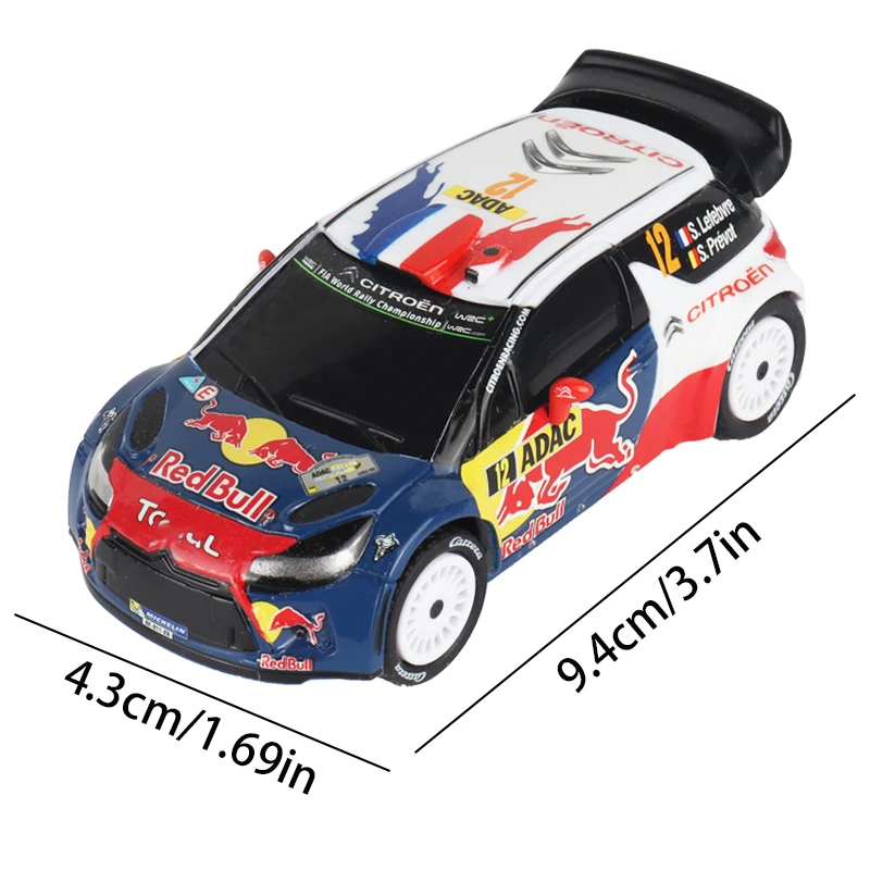 Analog Slot Car Racing Vehicle 1 43 Scale For Carrera Go DS WRC 2015 Rally Germany